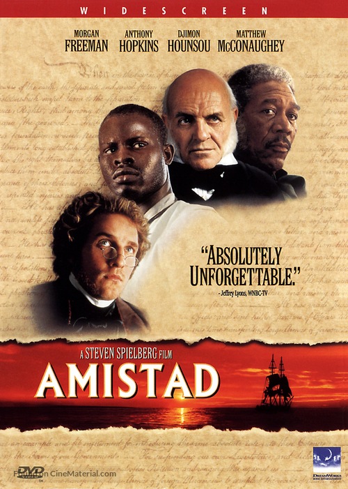 Amistad - DVD movie cover