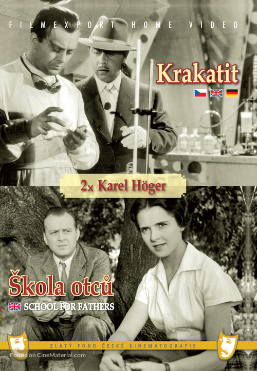 Skola otcu - Czech DVD movie cover