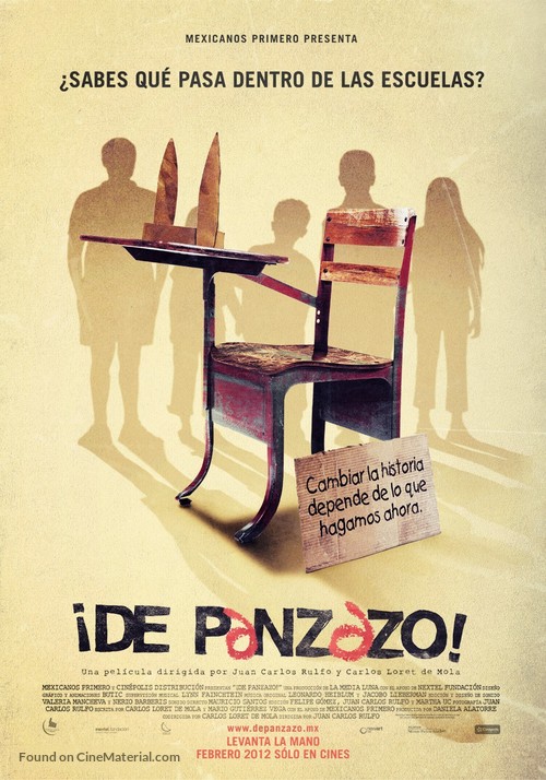 &iexcl;De panzazo! - Mexican Movie Poster