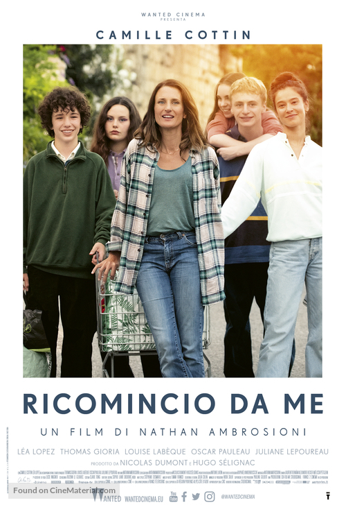 Toni, en famille - Italian Movie Poster