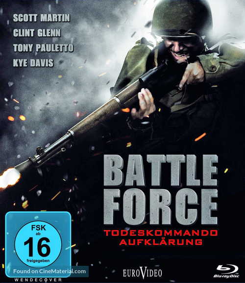 Battle Force - German Blu-Ray movie cover