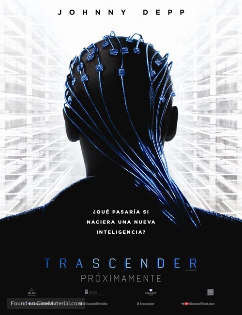 Transcendence - Mexican Movie Poster