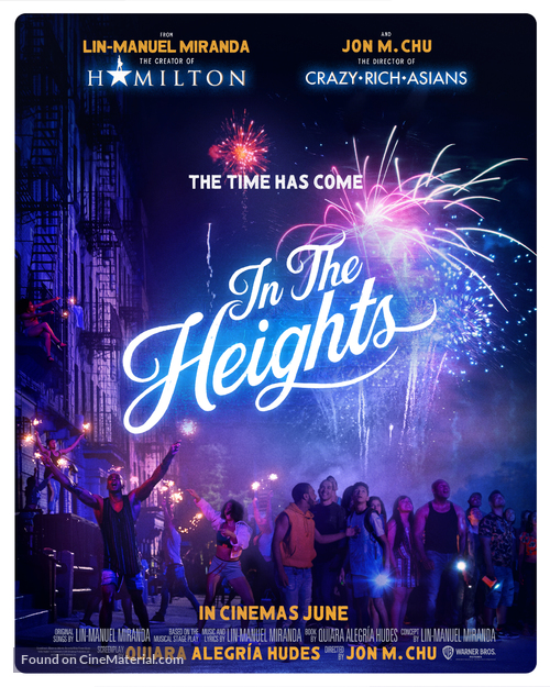 In the Heights - Malaysian Movie Poster