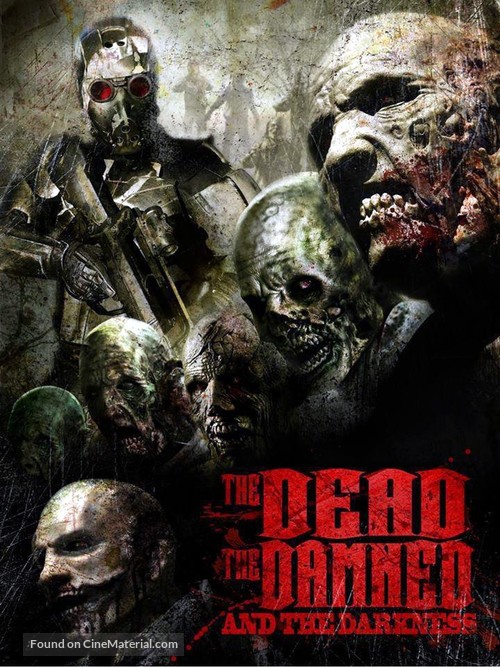 The Dead the Damned and the Darkness - DVD movie cover