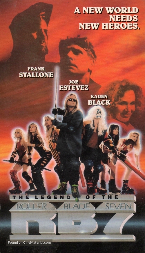 The Roller Blade Seven - Movie Cover