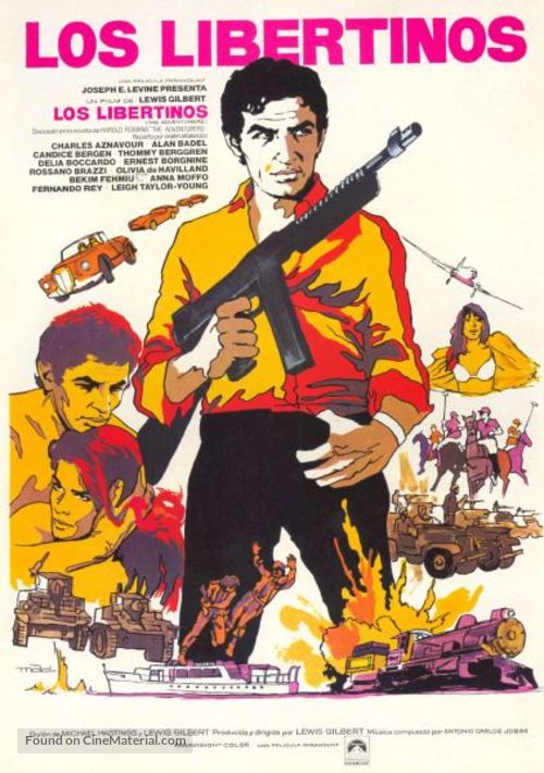 The Adventurers - Spanish Movie Poster