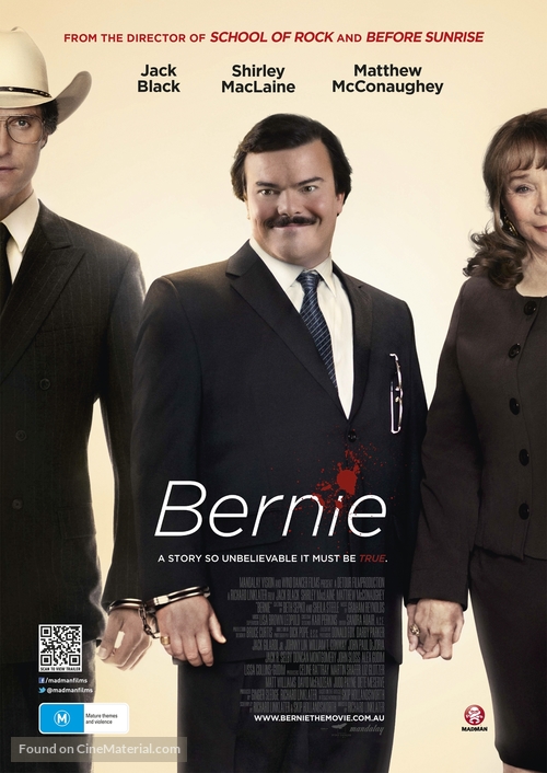 Bernie - Australian Movie Poster