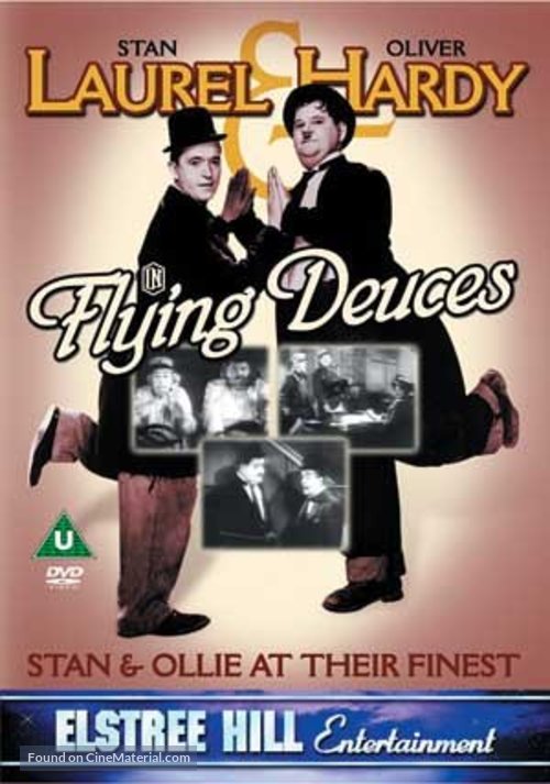The Flying Deuces - British DVD movie cover