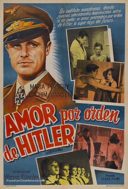 Lebensborn - Argentinian Movie Poster