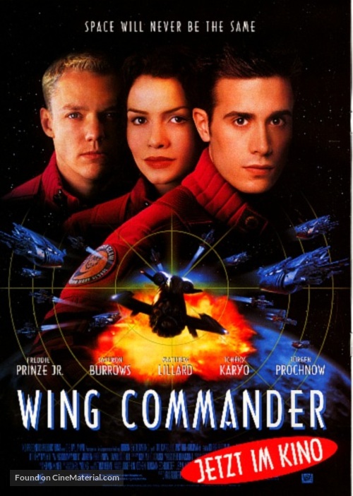 Wing Commander - German Movie Poster