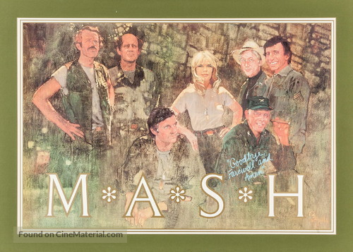&quot;M*A*S*H&quot; - Video release movie poster