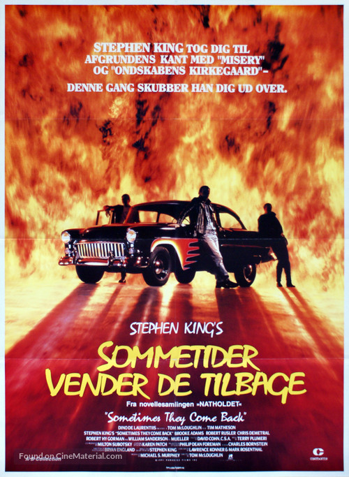 Sometimes They Come Back - Danish Movie Poster