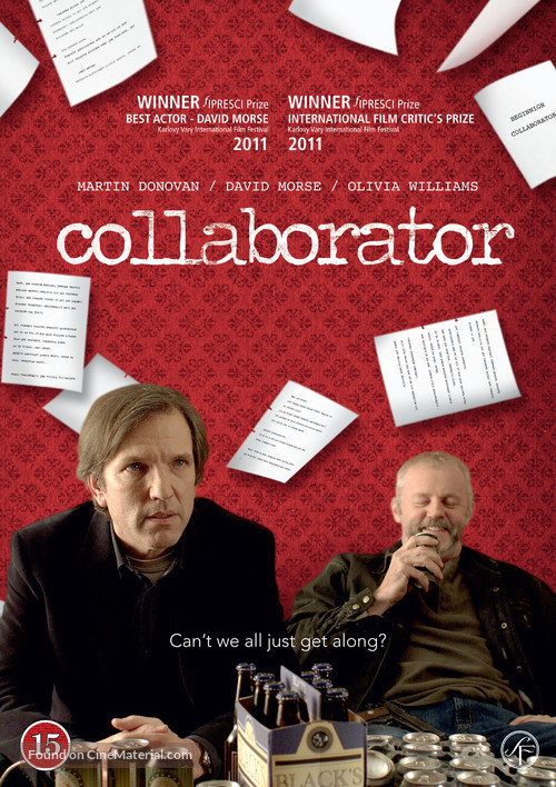Collaborator - Danish DVD movie cover