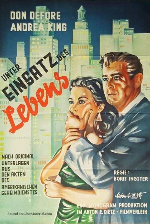 Southside 1-1000 - German Movie Poster