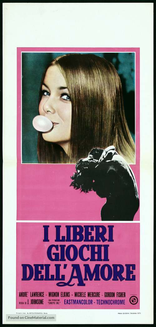 IK wil het overal met je doen - Italian Movie Poster