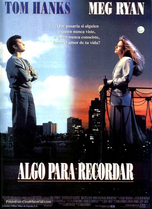 Sleepless In Seattle - Spanish Movie Poster
