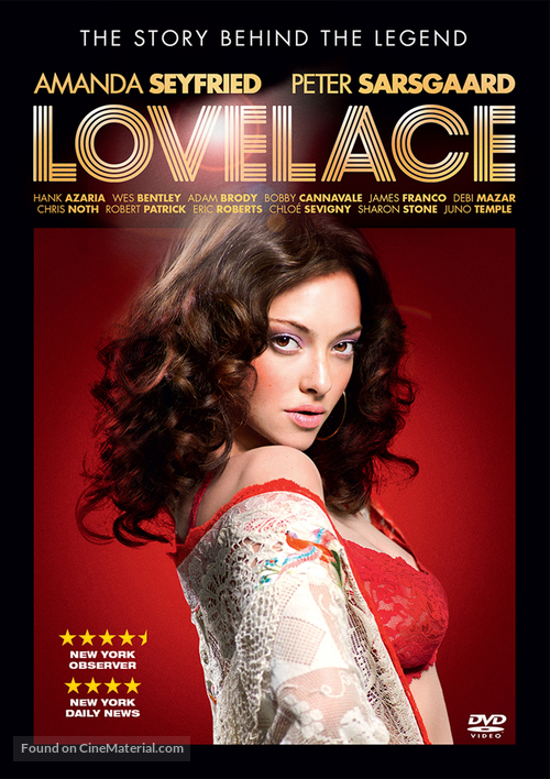 Lovelace - Finnish DVD movie cover