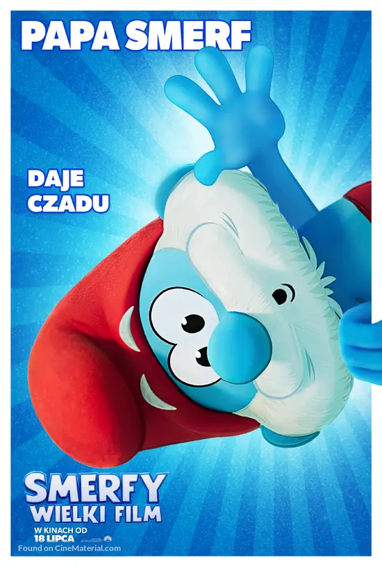 Smurfs - Polish Movie Poster