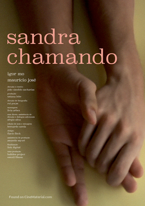 Sandra Chamando - Brazilian Movie Poster