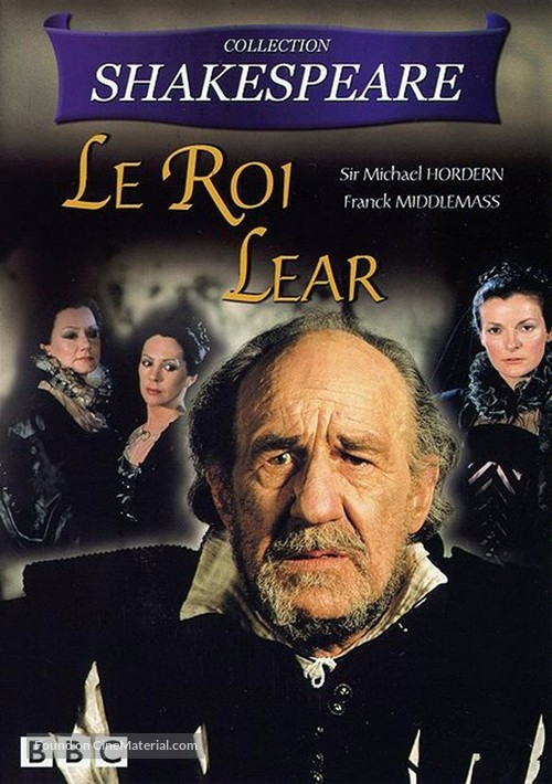 King Lear - French DVD movie cover