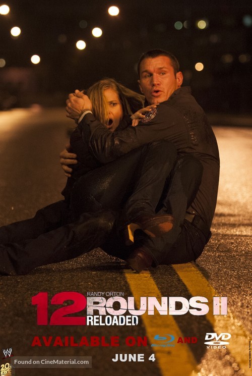 12 Rounds: Reloaded - Video release movie poster