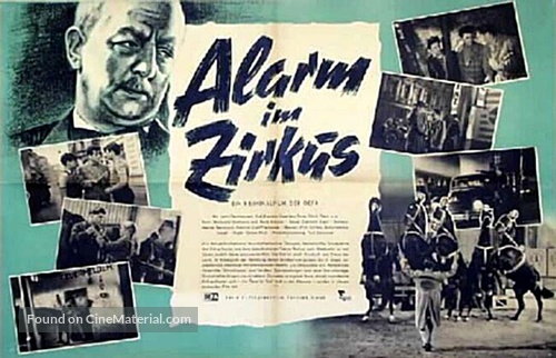 Alarm im Zirkus - German Movie Poster
