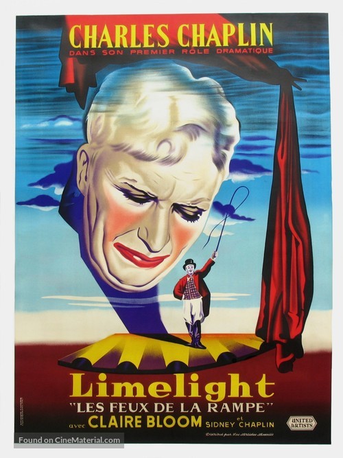 Limelight - French Movie Poster