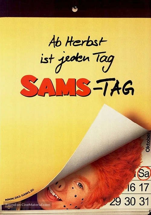 Das Sams - German Movie Poster