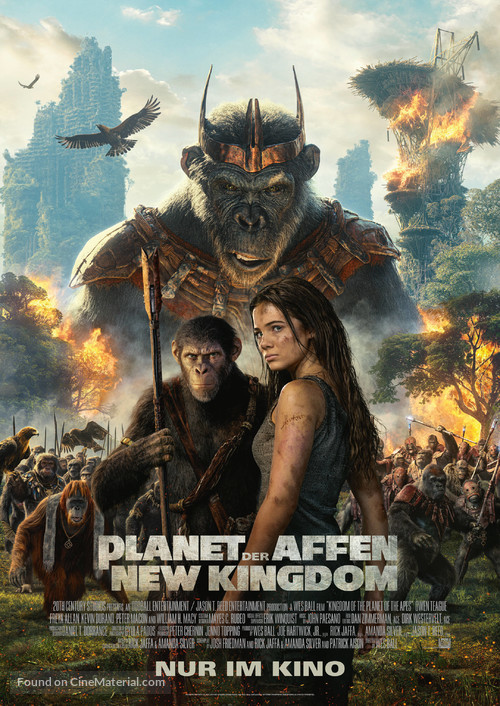 Kingdom of the Planet of the Apes - Swiss Movie Poster