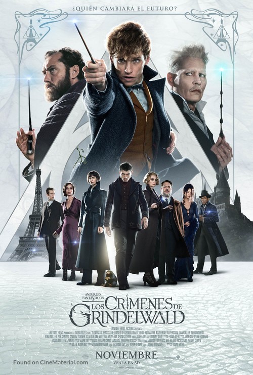 Fantastic Beasts: The Crimes of Grindelwald - Argentinian Movie Poster