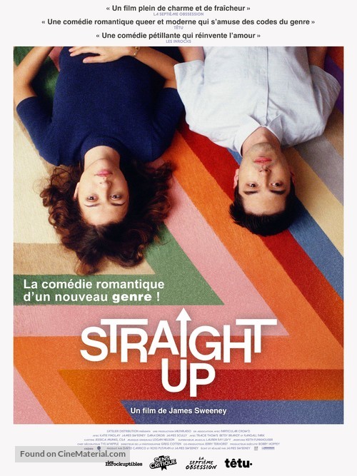 Straight Up - French Movie Poster