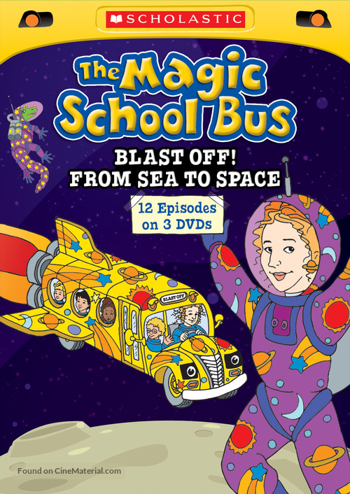 &quot;The Magic School Bus&quot; - DVD movie cover