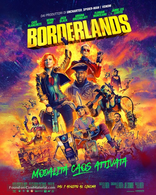 Borderlands - Italian Movie Poster