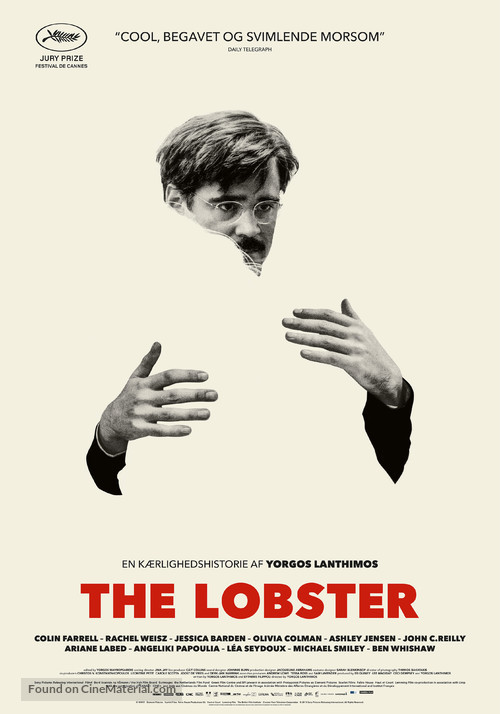 The Lobster - Danish Movie Poster