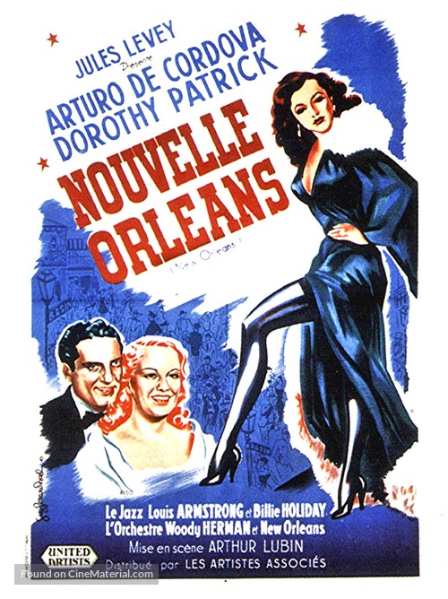 New Orleans - French Movie Poster