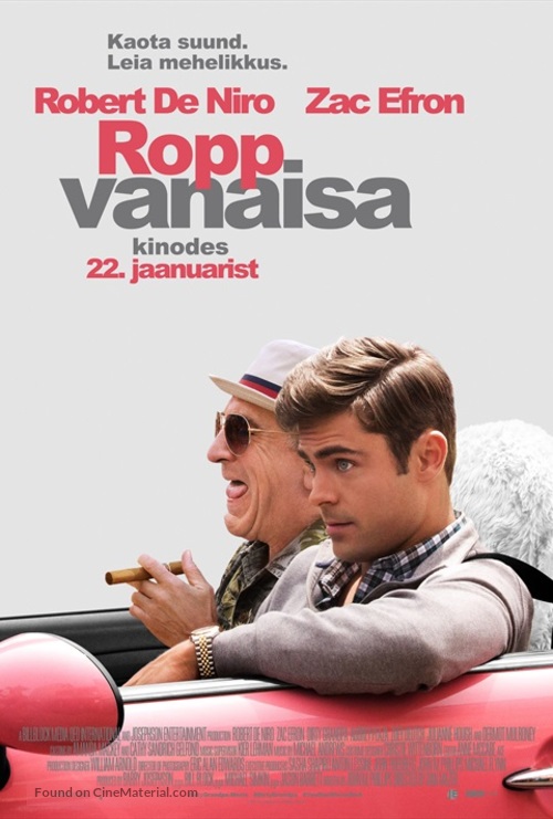 Dirty Grandpa - Estonian Movie Poster