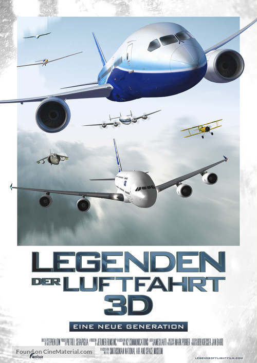 Legends of Flight - German Movie Poster