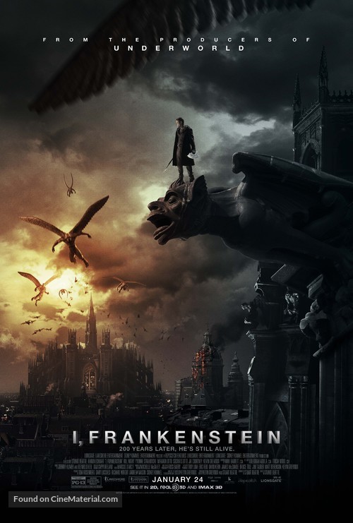 I, Frankenstein - Movie Poster