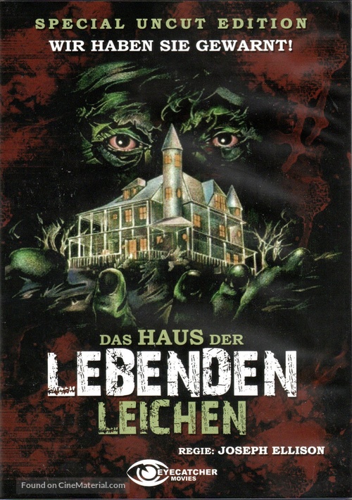 Don&#039;t Go in the House - German DVD movie cover