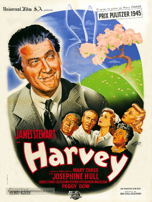 Harvey - French Movie Poster