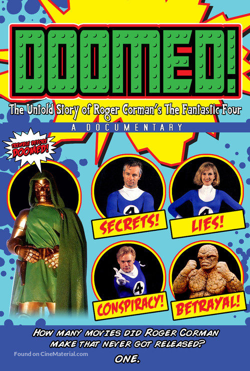 Doomed: The Untold Story of Roger Corman&#039;s the Fantastic Four - Movie Poster