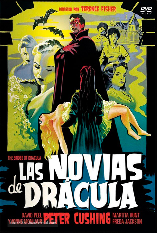The Brides of Dracula - Spanish DVD movie cover