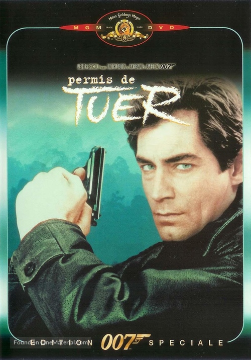 Licence To Kill - French DVD movie cover