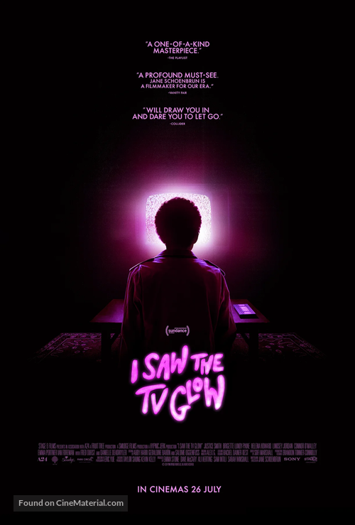 I Saw the TV Glow - British Movie Poster