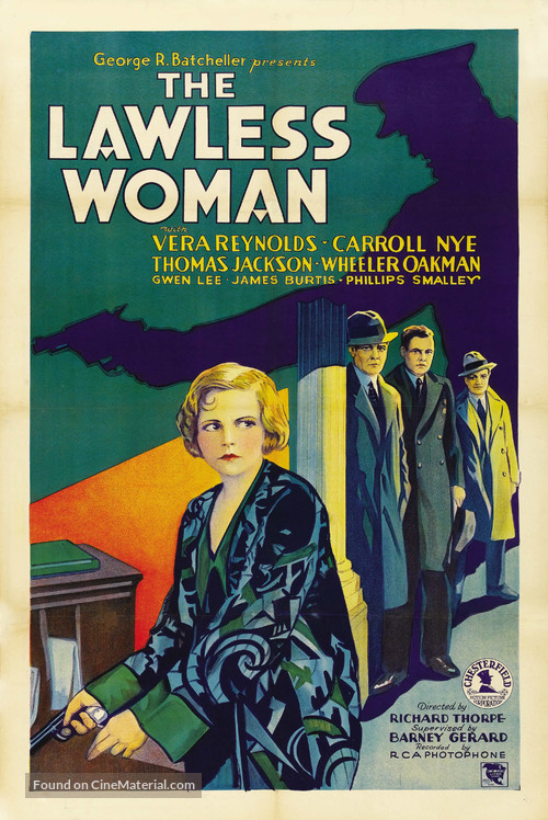 The Lawless Woman - Movie Poster