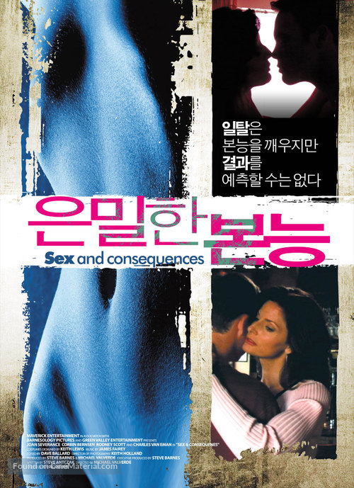 Sex &amp; Consequences - South Korean poster