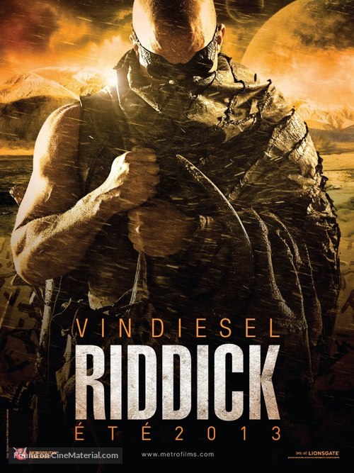Riddick - French Movie Poster