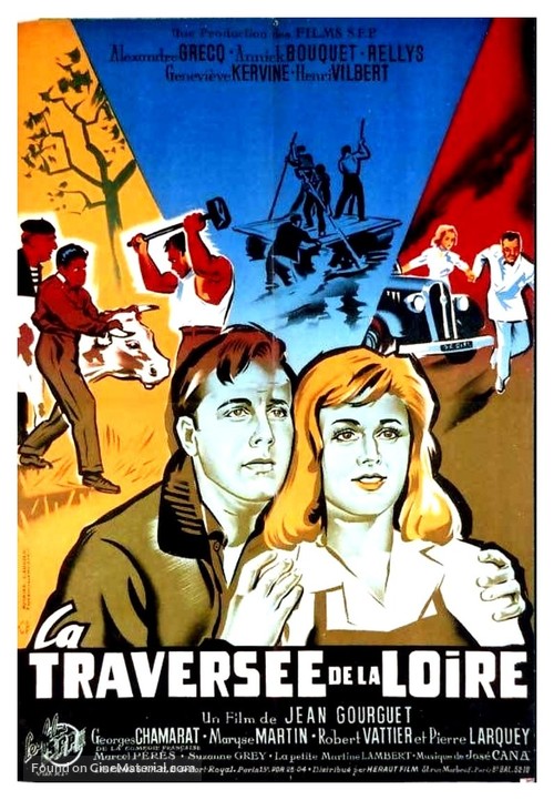 La travers&eacute;e de la Loire - French Movie Poster