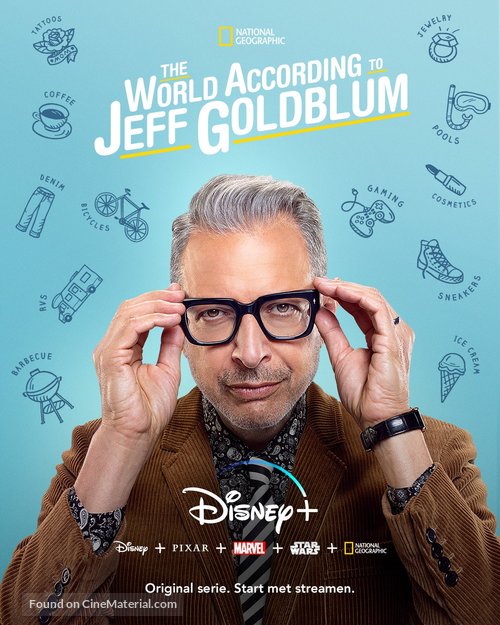 &quot;The World According to Jeff Goldblum&quot; - Dutch Movie Poster