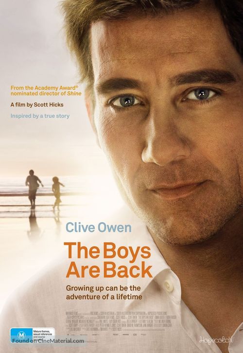 The Boys Are Back - Australian Movie Poster